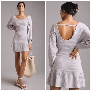 Daily Practice Long Sleeve Sweater Mini Dress